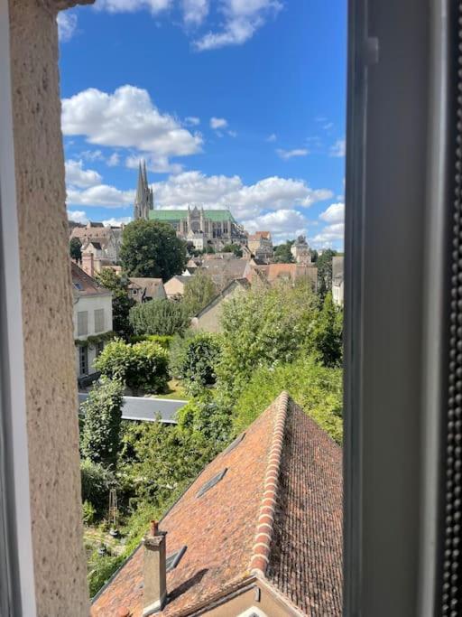 Duplex Bord De L'Eure - Parking Inclus - Jolie Vue Sur La Cathedrale Apartment Chartres Luaran gambar
